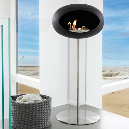 Steel High Fireplace