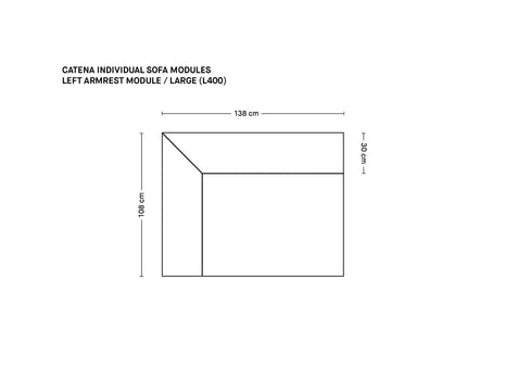 Catena Individual Sofa Modules