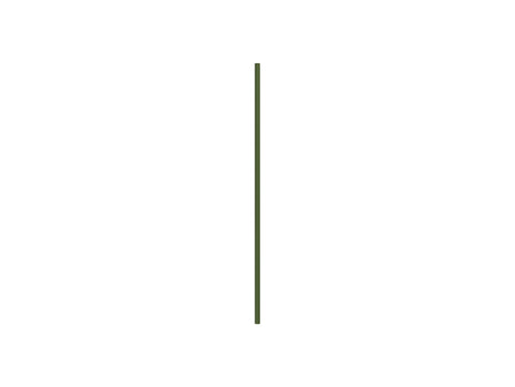Single Leg - 85 cm / Pine Green