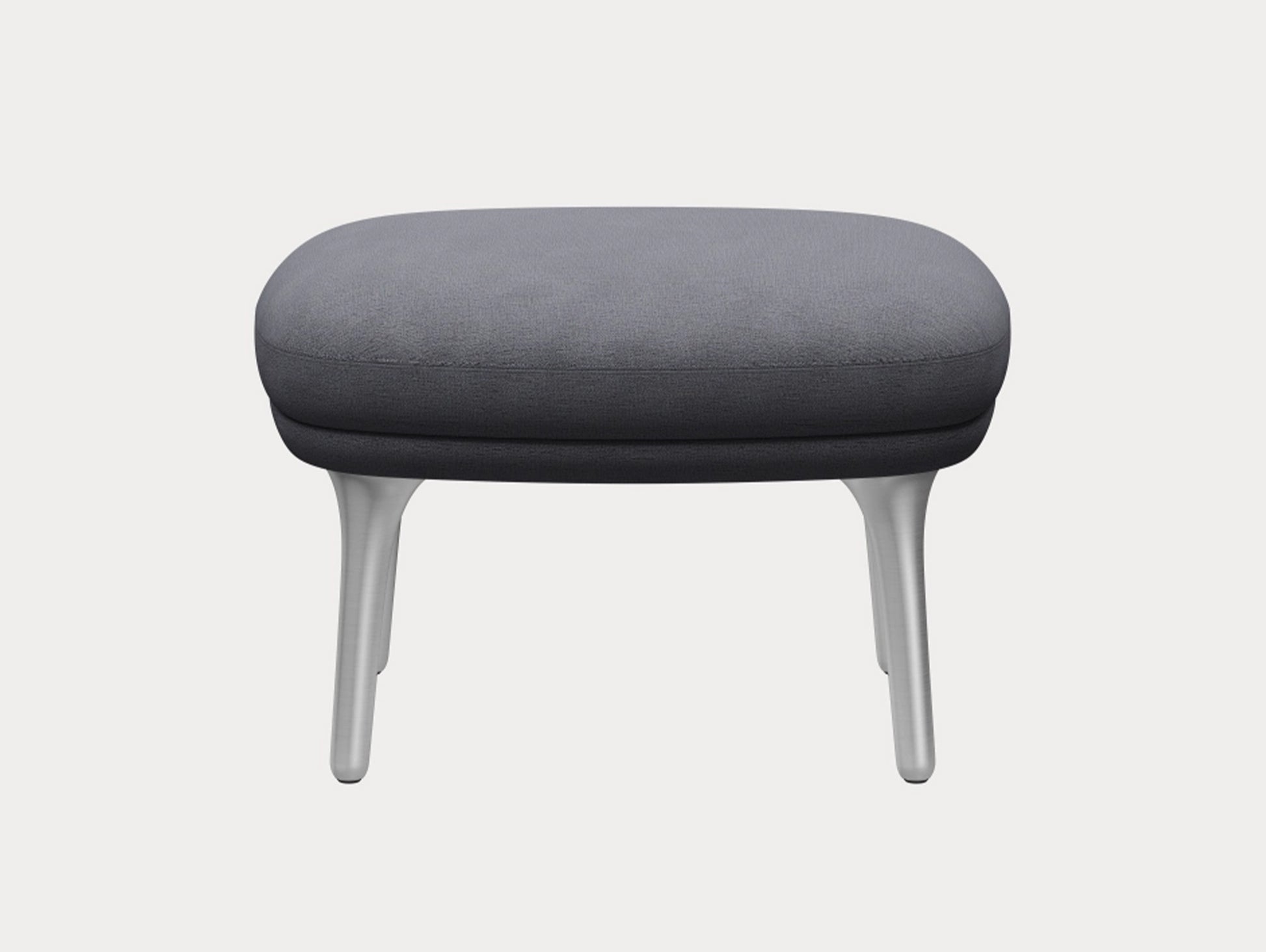 Fri Ottoman by Fritz Hansen - JH14 / Outside: Christianshavn 1171 / Seat: Christianshavn 1171