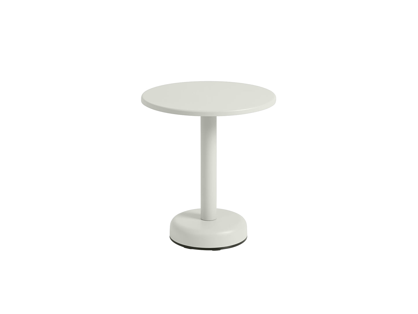 Linear Steel Coffee Table by Muuto - D42 H47 / Grey