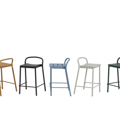 Linear Steel Counter Stool by Muuto