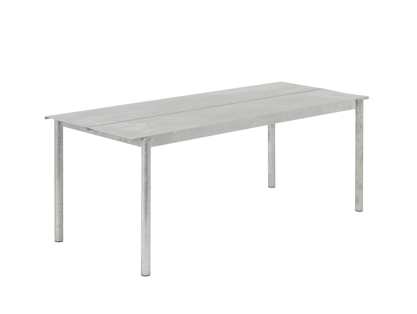 Muuto Linear Table 200 cm - Warm Galvanised Steel