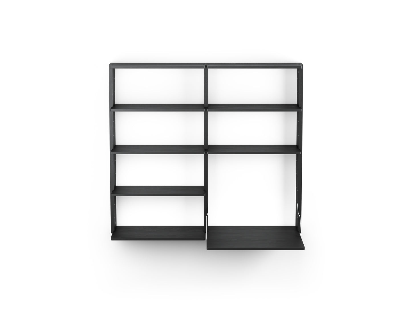 Gridlock M2-A7-A1-D by Massproductions - Black Stained Ash