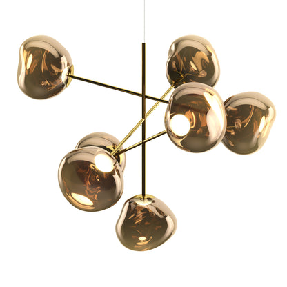 Melt LED Chandelier by Tom Dixon - Large / Bronze