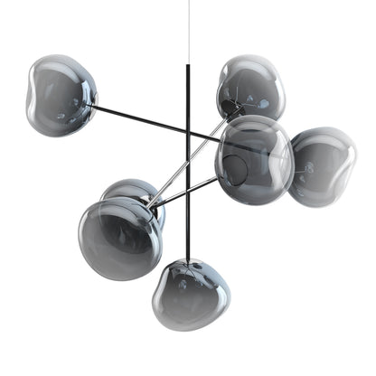 Melt LED Chandelier by Tom Dixon - Large  / Nickel