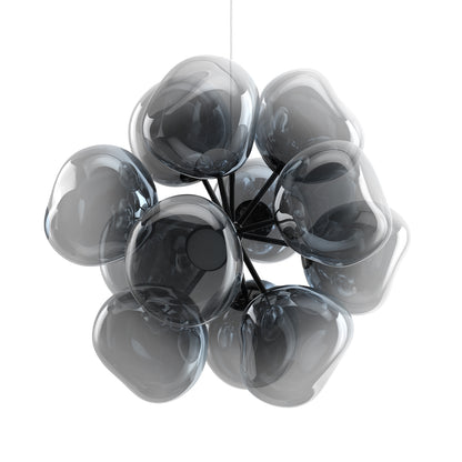 Melt Burst LED Chandelier by Tom Dixon - Nickel