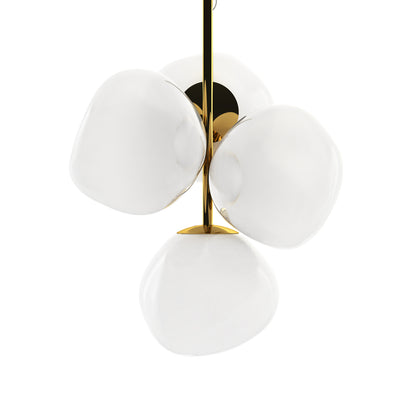 Melt LED Chandelier by Tom Dixon - Small / Opal Gold