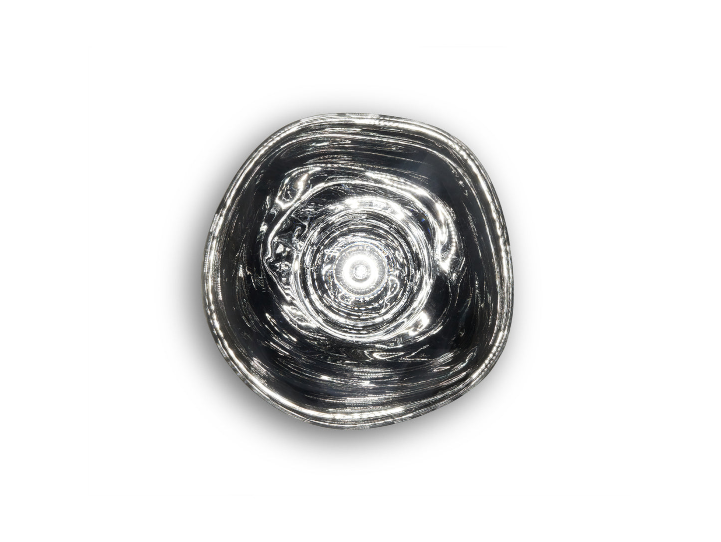 Melt Surface LED Wall Lamp by Tom Dixon - Silver