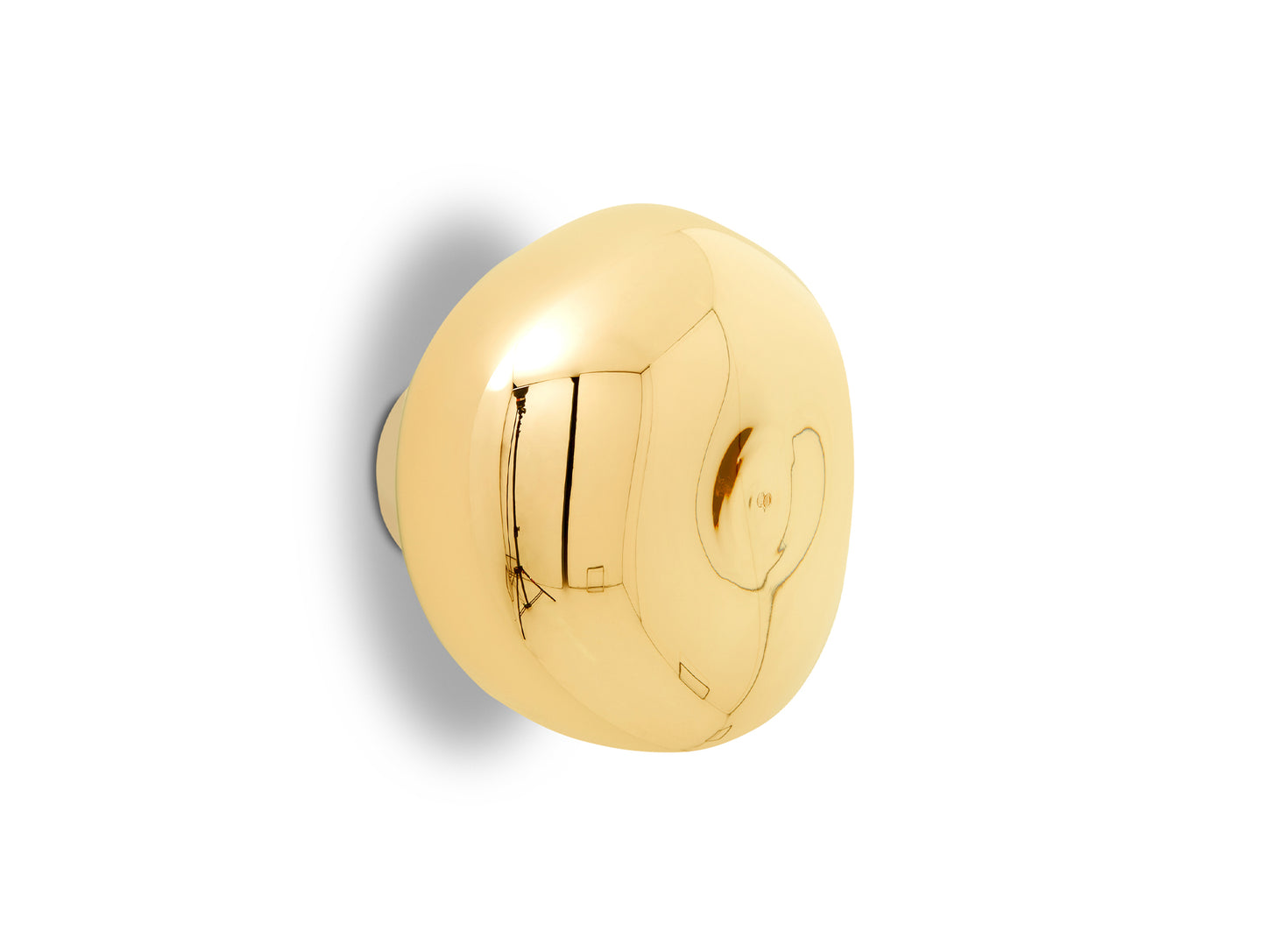 Melt Surface LED Mini Wall Lamp by Tom Dixon - gold