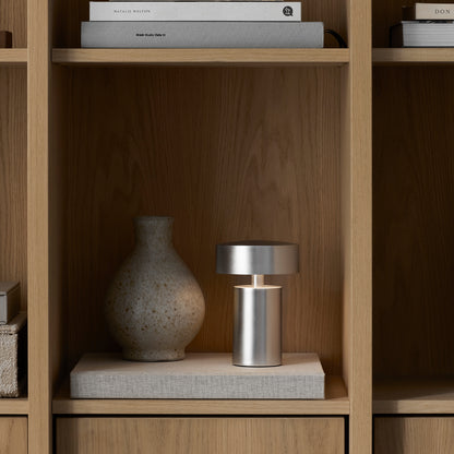 Column Portable Table Lamp by Audo Copenhagen - Aluminium