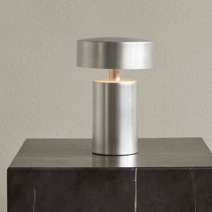 Column Portable Table Lamp by Audo Copenhagen - Aluminium
