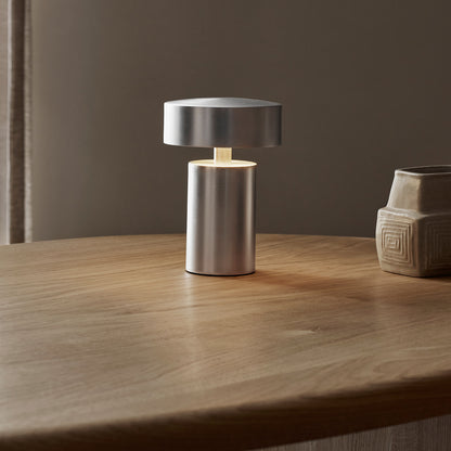 Column Portable Table Lamp by Audo Copenhagen - Aluminium