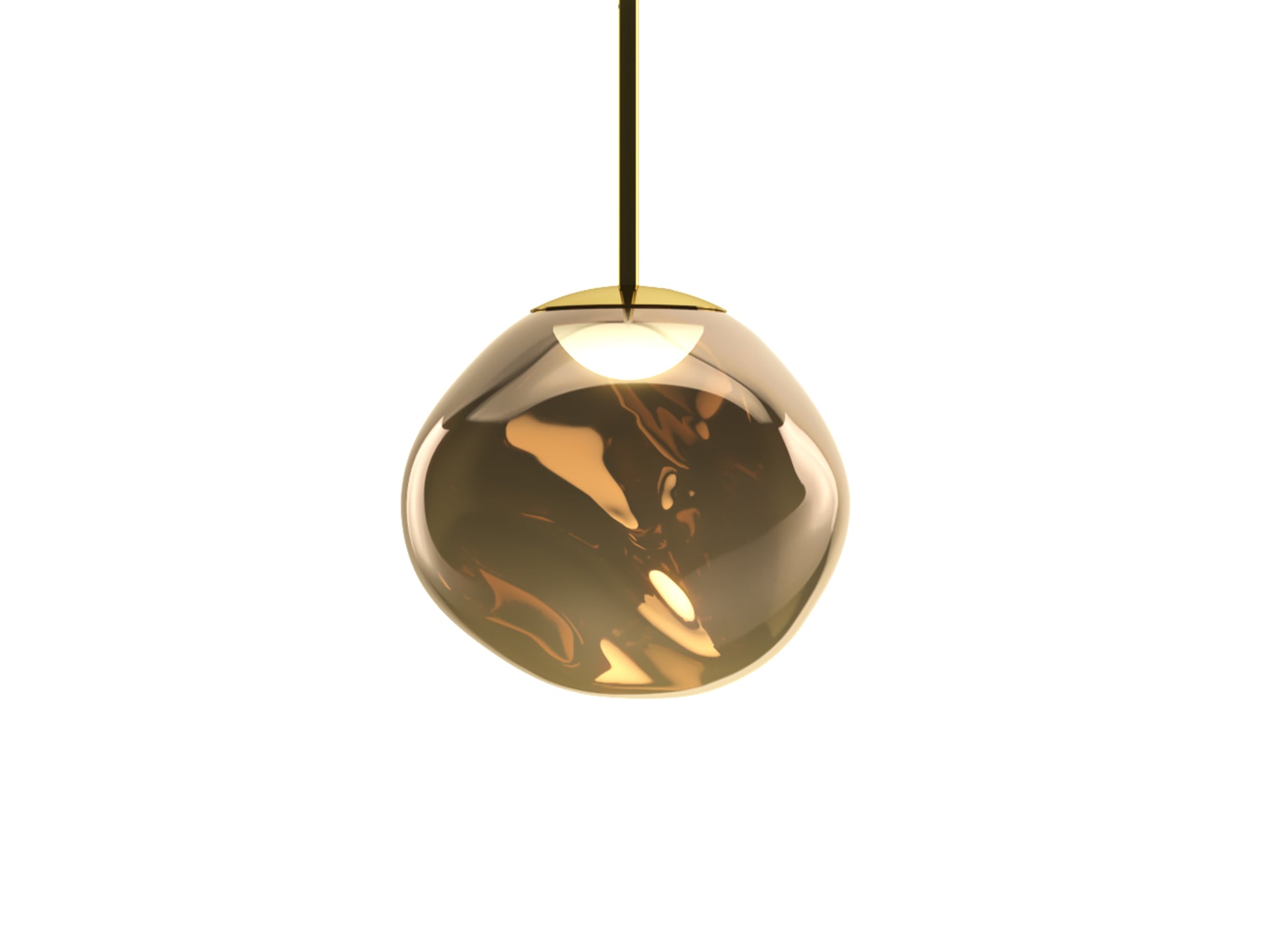Melt LED Mini Pendant by Tom Dixon - Bronze
