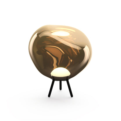 Melt Large LED Portable Lamp by Tom Dixon - Bronze