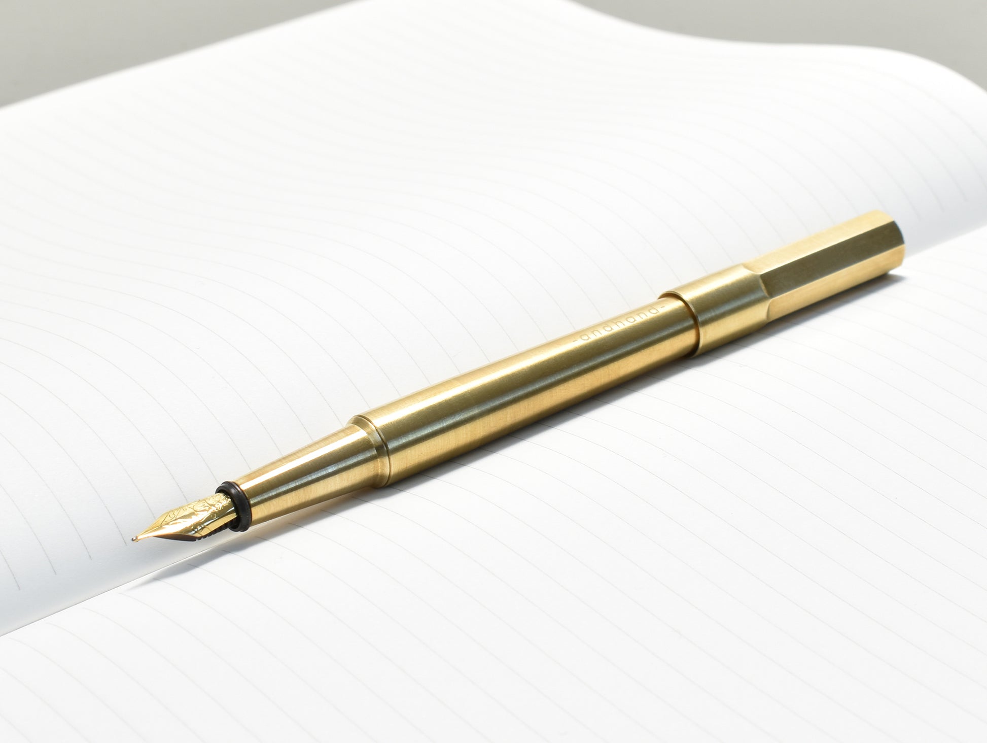 Method Fountain Pen by Andhand - Brass