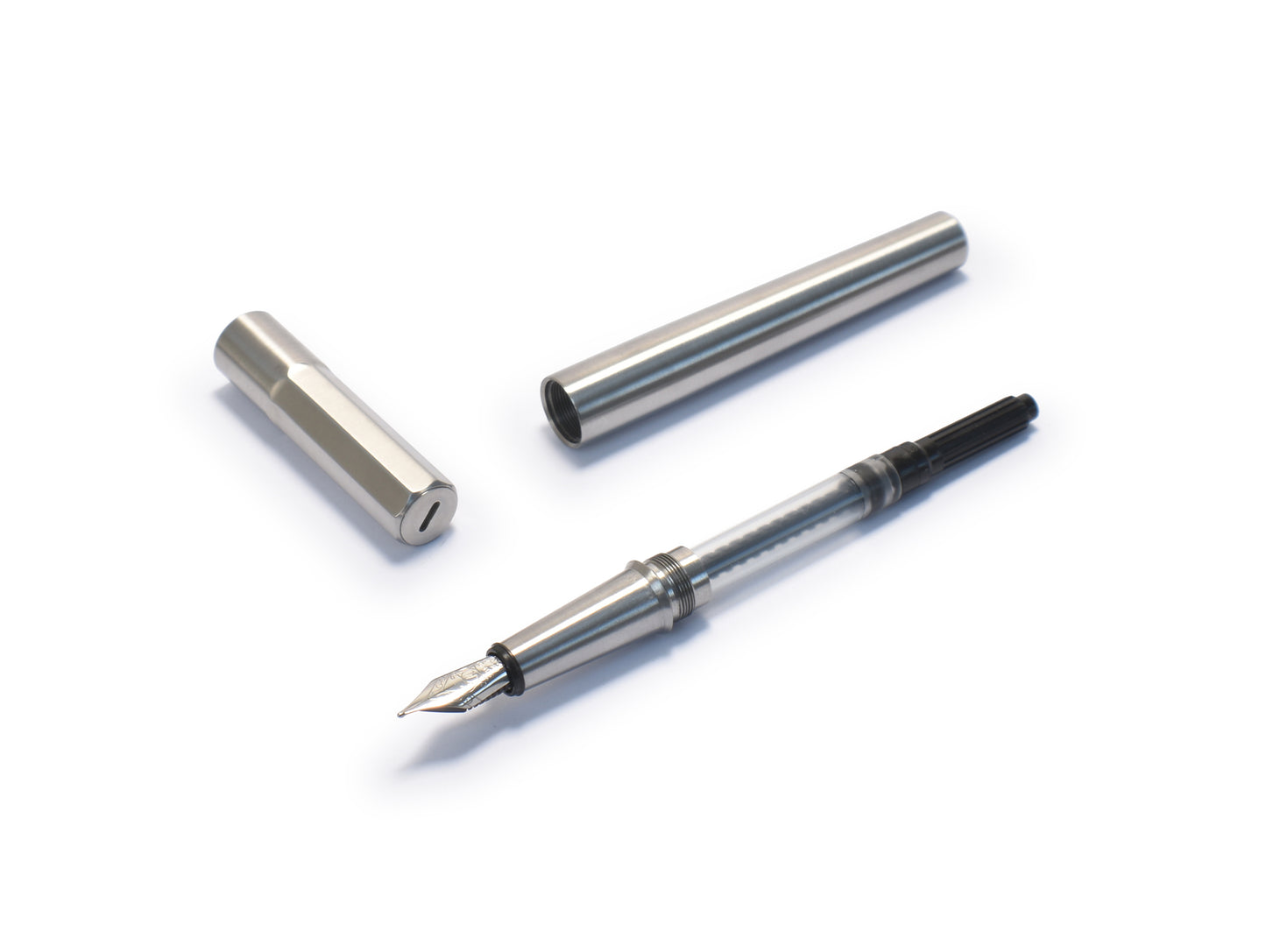 Method Fountain Pen by Andhand - Stainless Steel