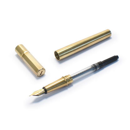 Method Fountain Pen by Andhand - Brass