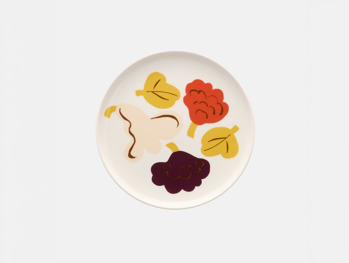 Oiva Kukasta Kukkaan Plate 20 cm by Marimekko