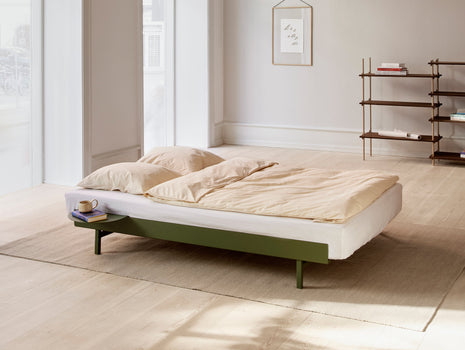 Moebe Expandable Bed - 90 to 180 cm / Pine Green
