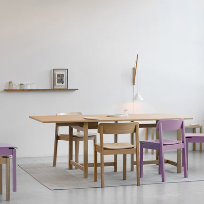 Rectangular Dining Table (Linoleum Tabletop) by Moebe
