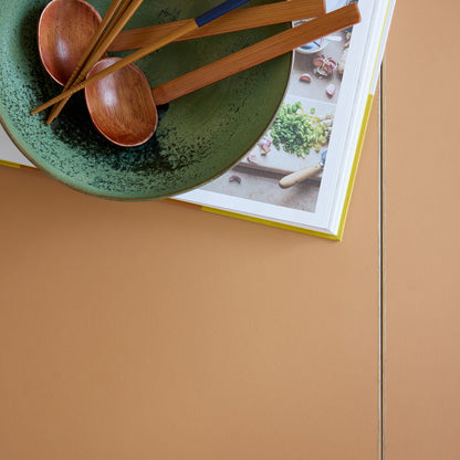 Rectangular Dining Table (Linoleum Tabletop) by Moebe