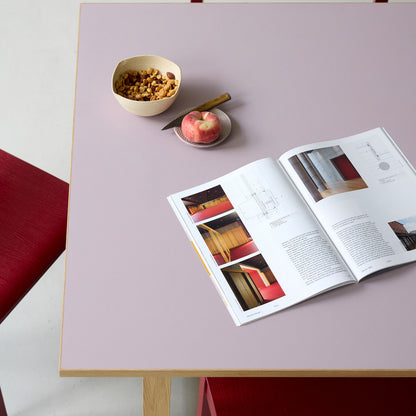 Rectangular Dining Table (Linoleum Tabletop) by Moebe