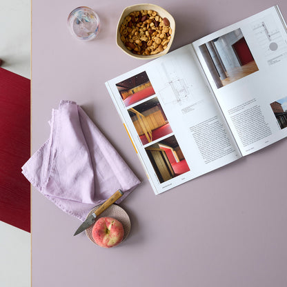 Rectangular Dining Table (Linoleum Tabletop) by Moebe