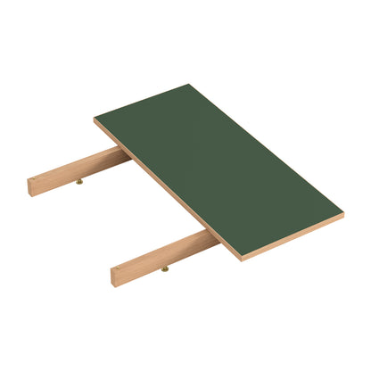 Rectangular Dining Table Extension Leaf by Moebe - Forest Green