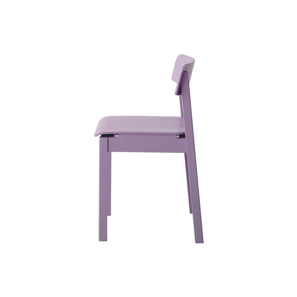 Everyday Chair by Moebe - Soft Lavender Lacquered Oak