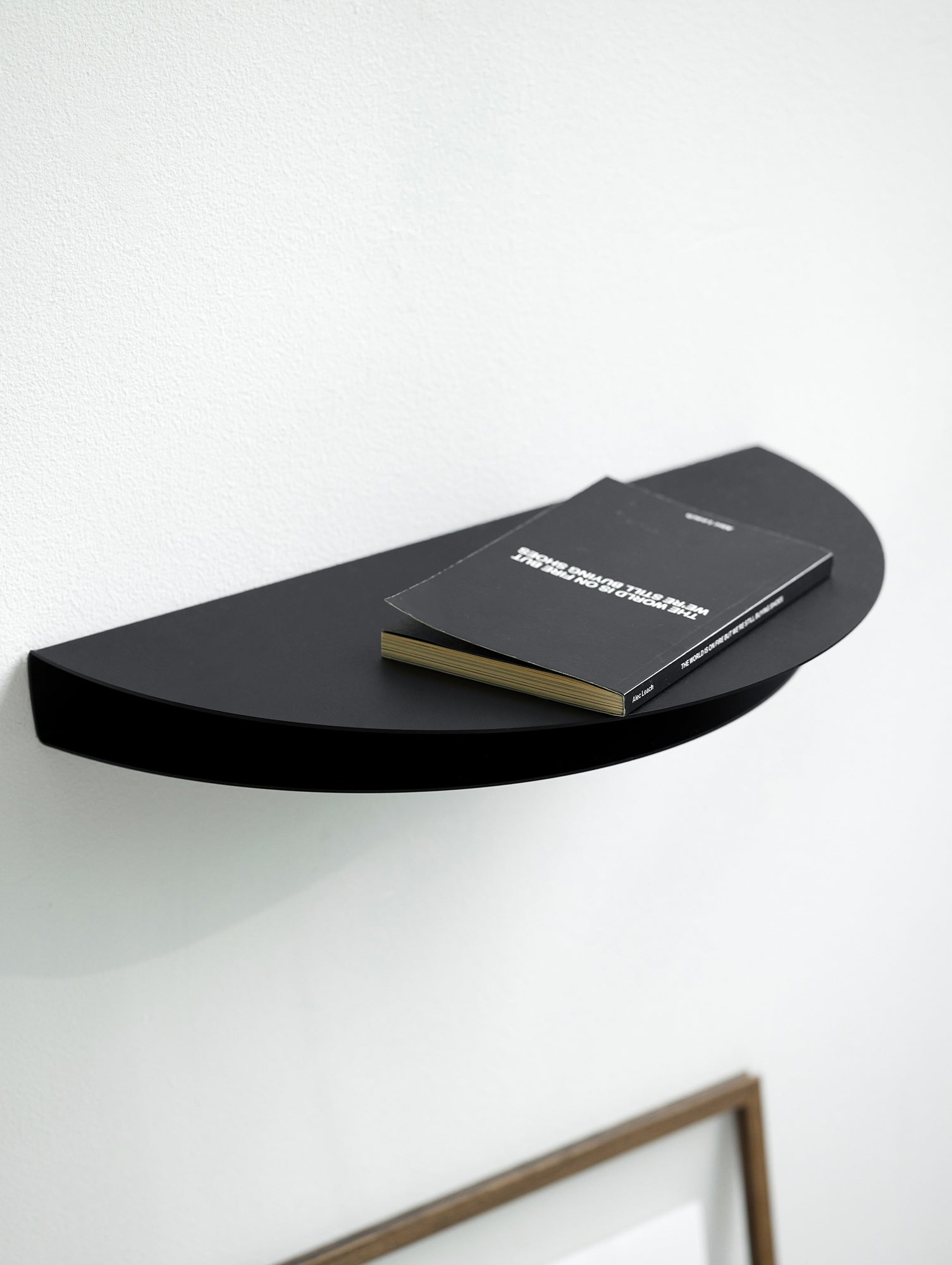 Half Moon Shelf by Moebe - Large / Black