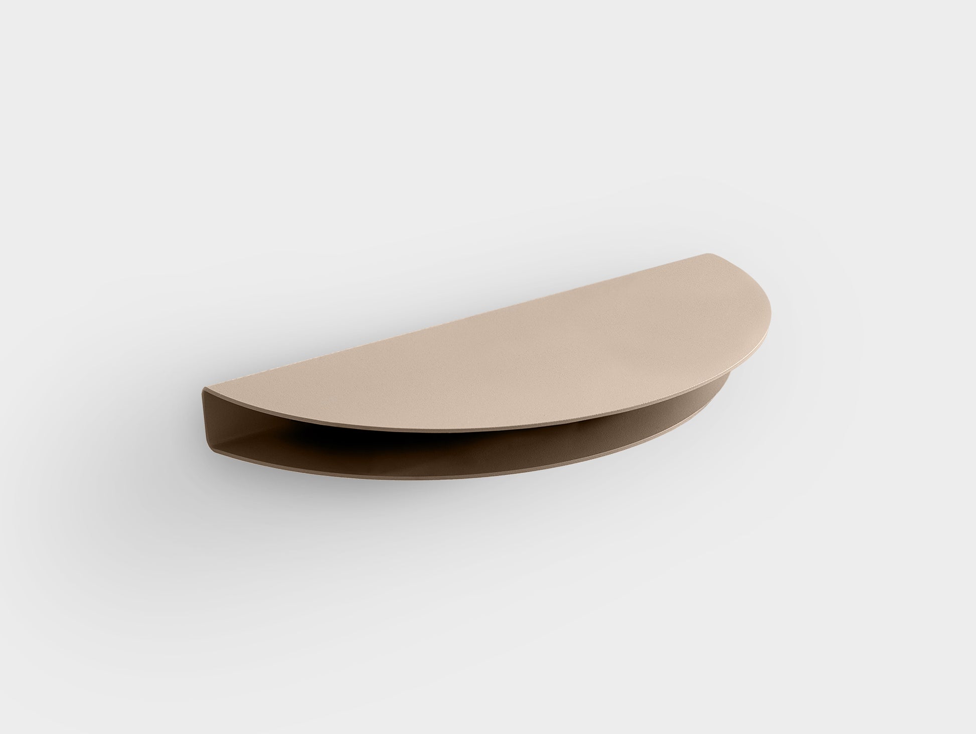 Half Moon Shelf by Moebe - Small / Warm Grey