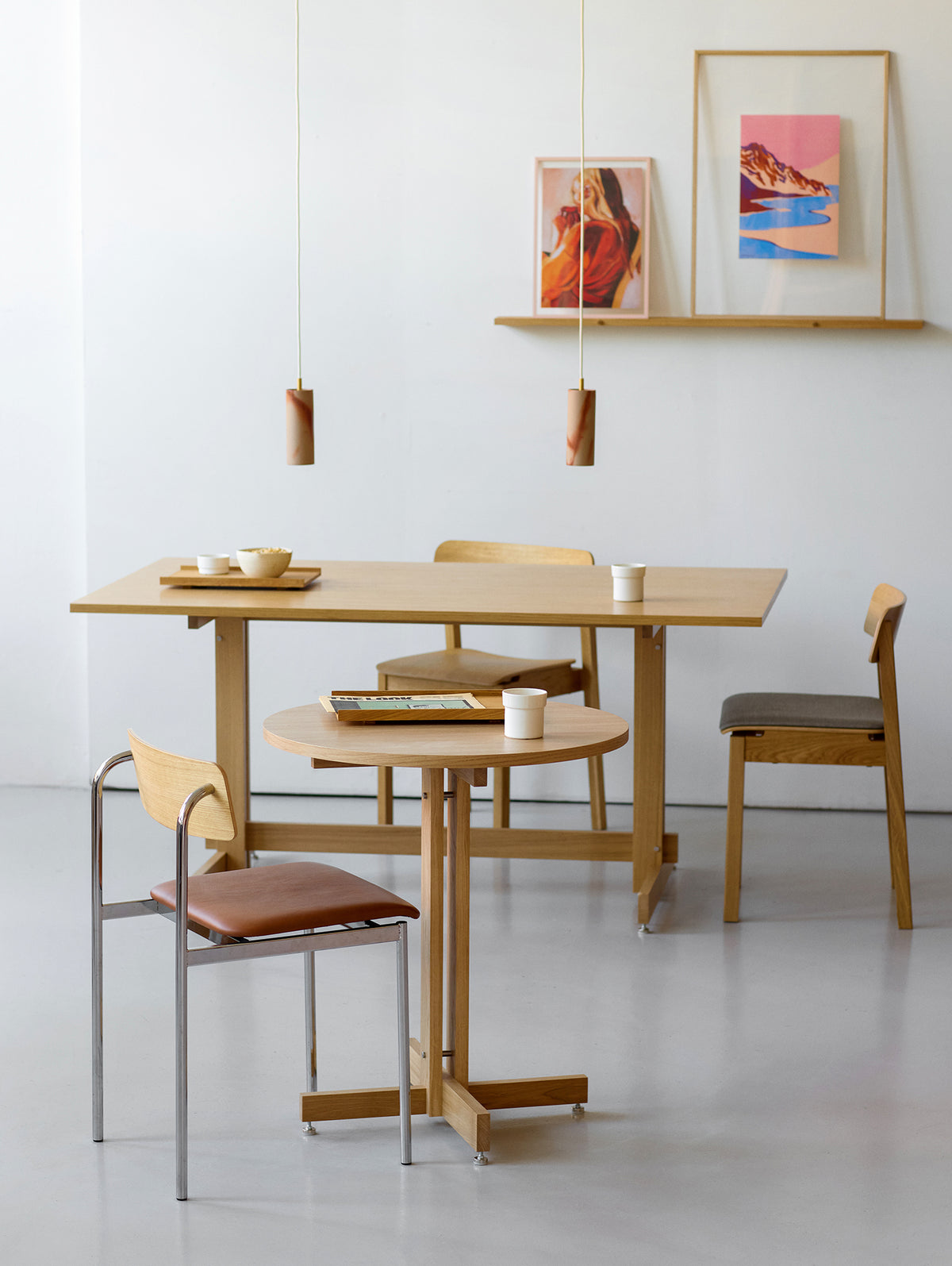 KUMU Cafe Table by Moebe - Round Tabletop (Ø65 cm)