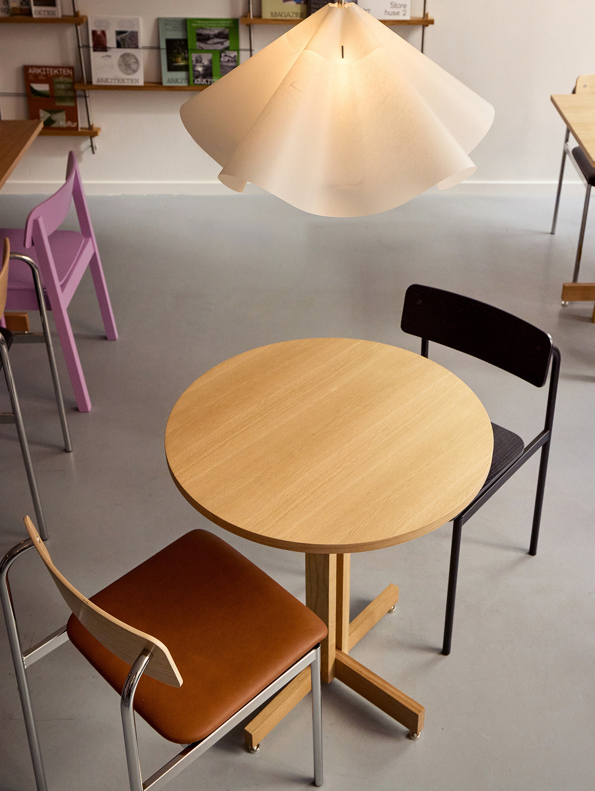 KUMU Cafe Table by Moebe - Round Tabletop (Ø65 cm)