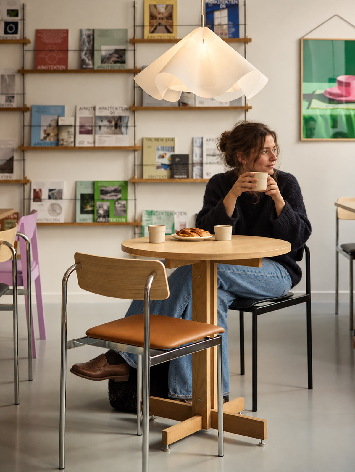 KUMU Cafe Table by Moebe - Round Tabletop (Ø65 cm)