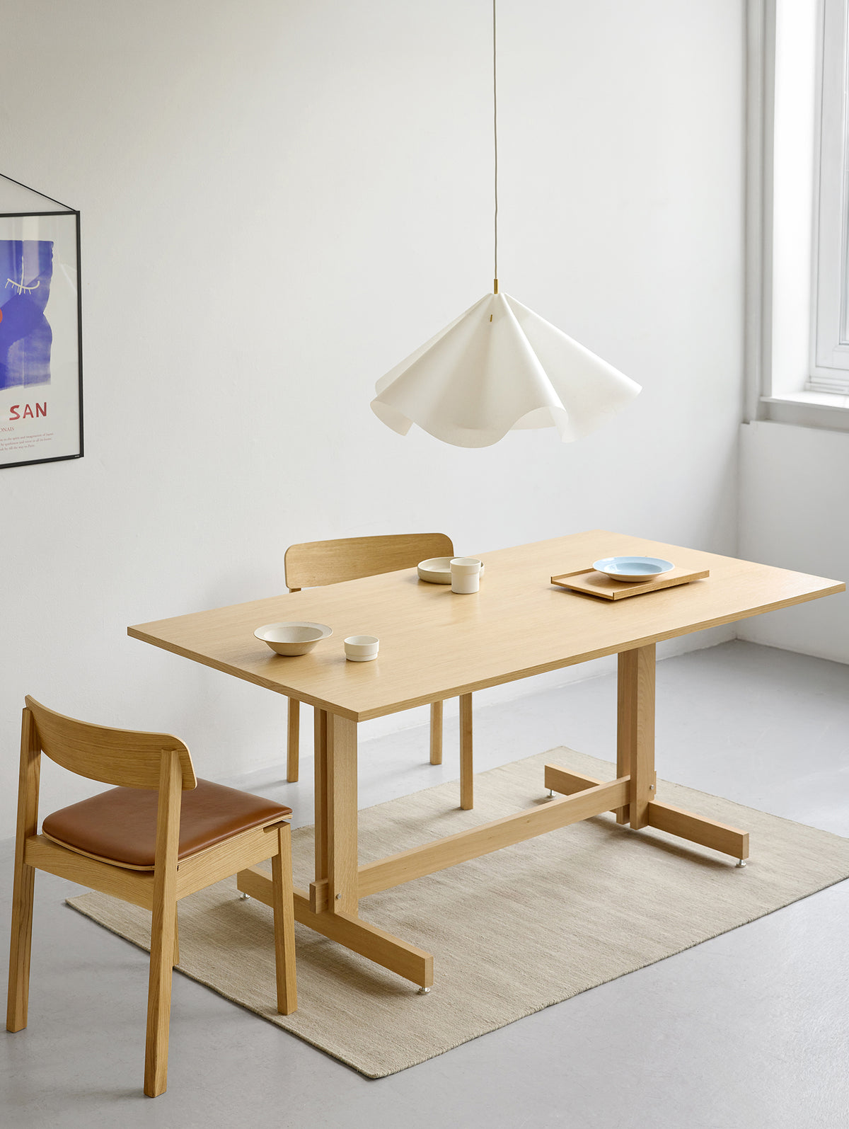 KUMU Dining Table by Moebe - Length 160 cm