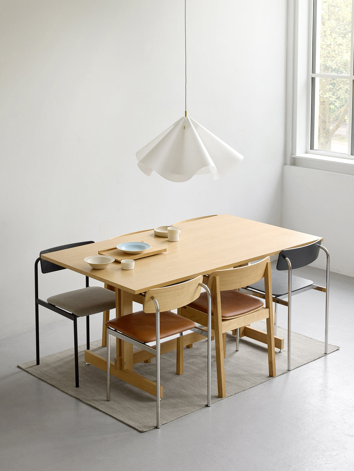 KUMU Dining Table by Moebe - Length 160 cm