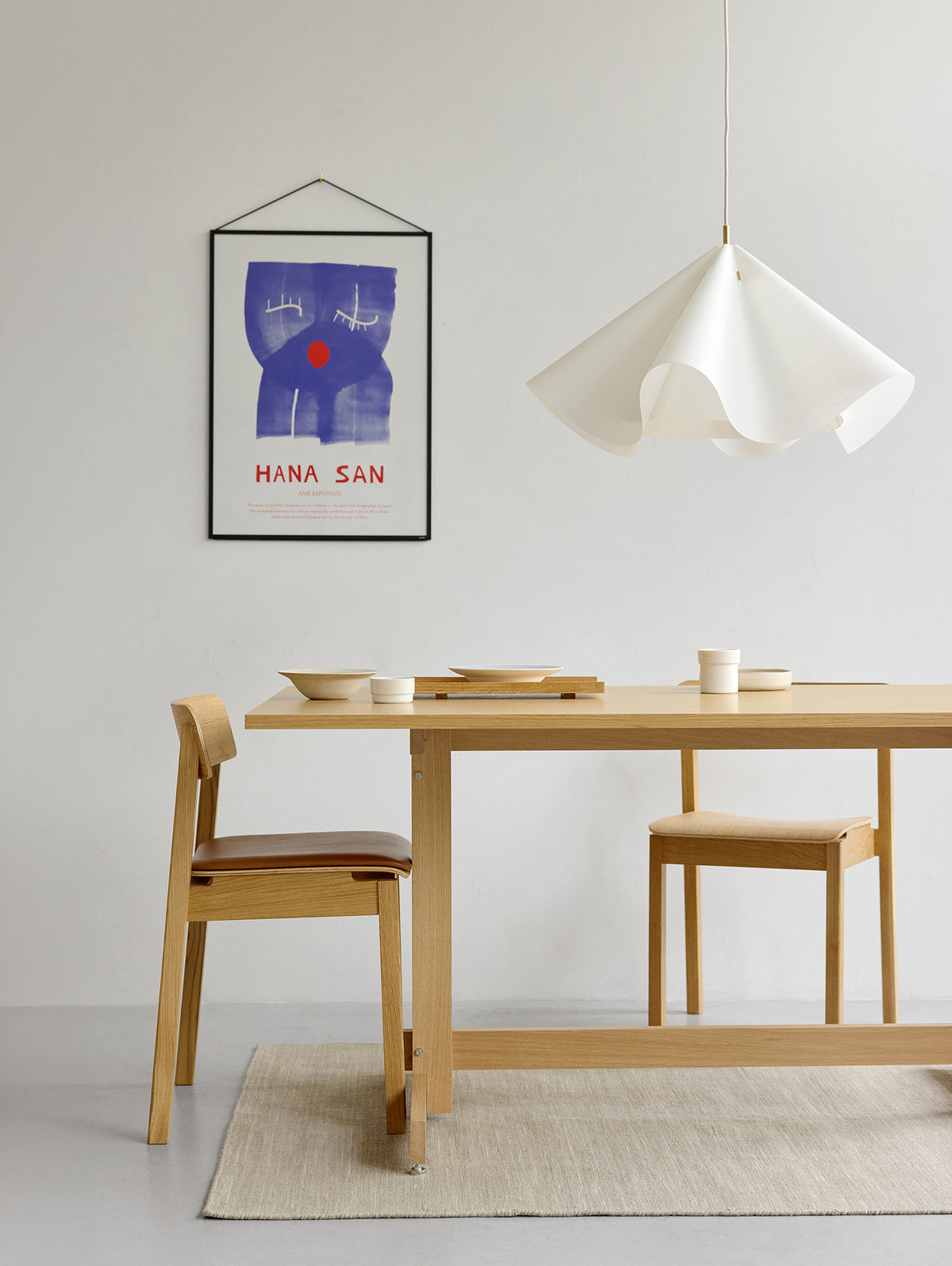 KUMU Dining Table by Moebe - Length 160 cm