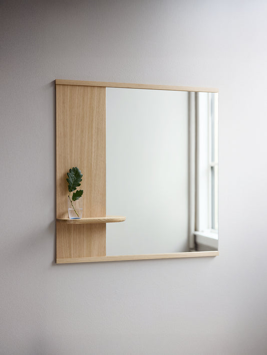 Mirror with a Shelf by Moebe