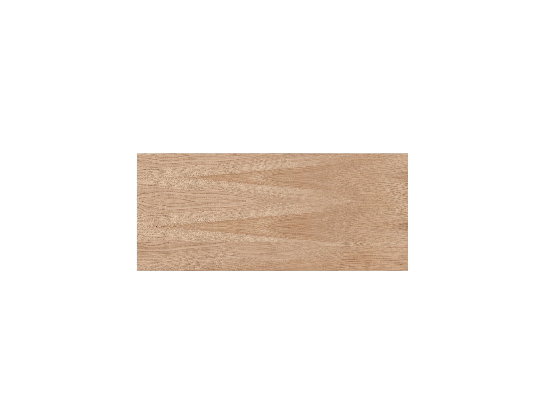 Black Stained Back Plate (for W65 cm Shelves) by Moebe - Oiled Oak