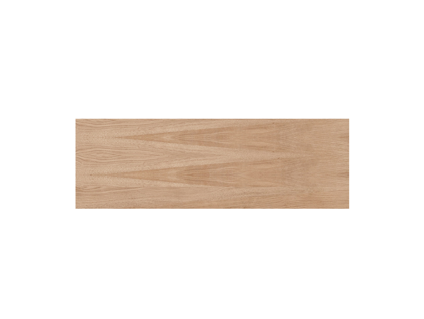 Black Stained Back Plate (for W85 cm Shelves) by Moebe - Oiled Oak