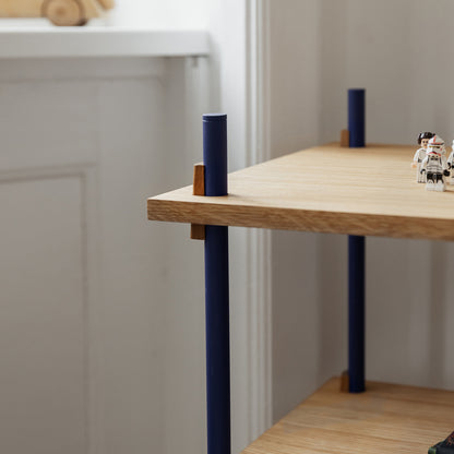 Moebe Shelving System - Deep Blue