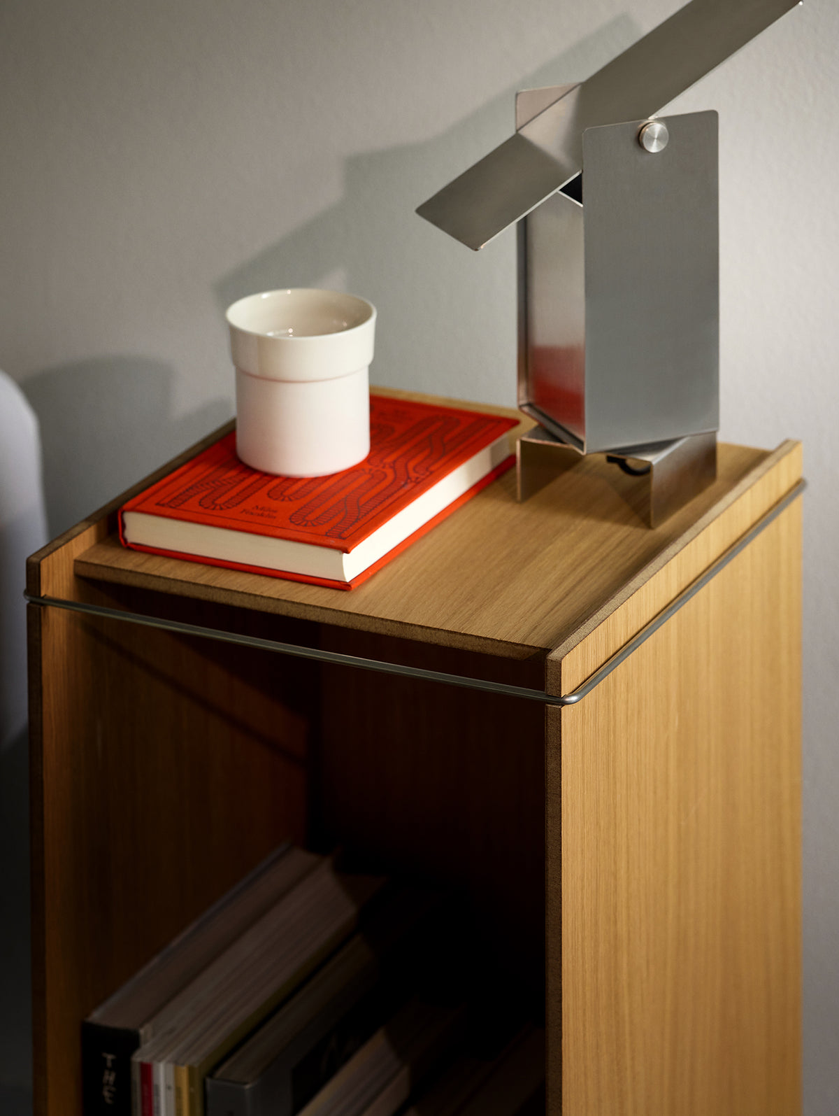 Moebe Storage Box by Moebe - Oak / Stainless Steel