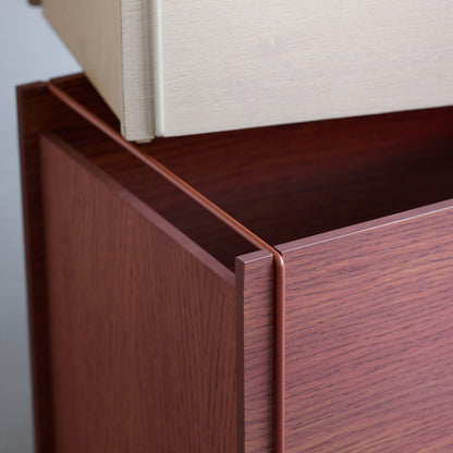 Storage Box by Moebe - Earthy Red and Warm Grey