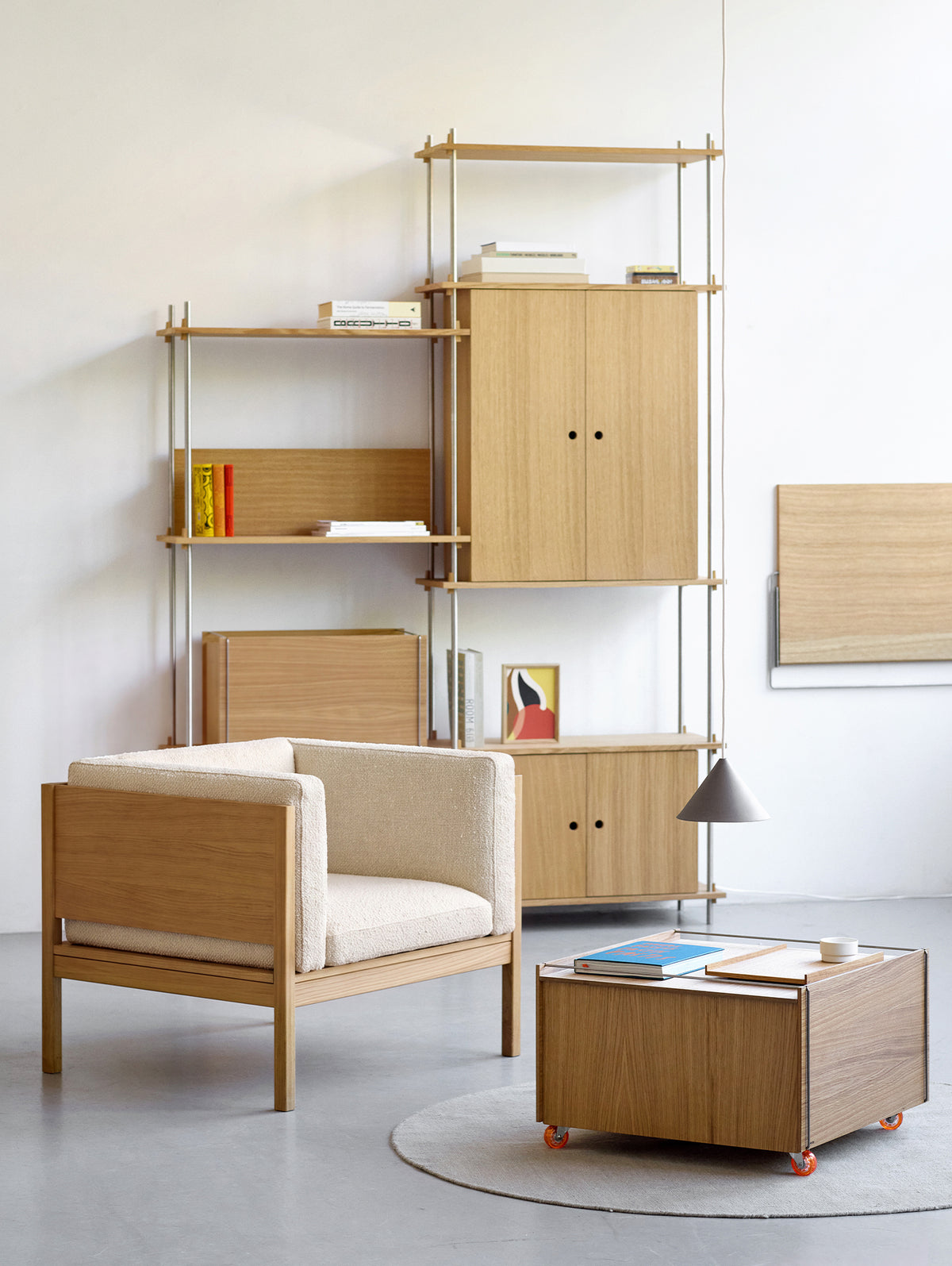 Storage Chest by Moebe - Oak / Stainless Steel
