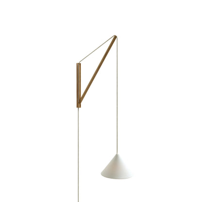 Suspended Wall Lamp by Moebe - Oak