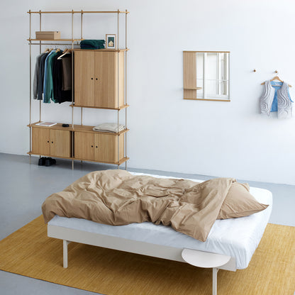 Bed 90 cm by Moebe - Sand