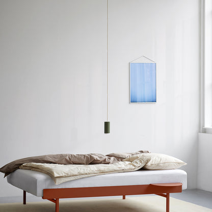 Bed 90 cm by Moebe - Terracotta