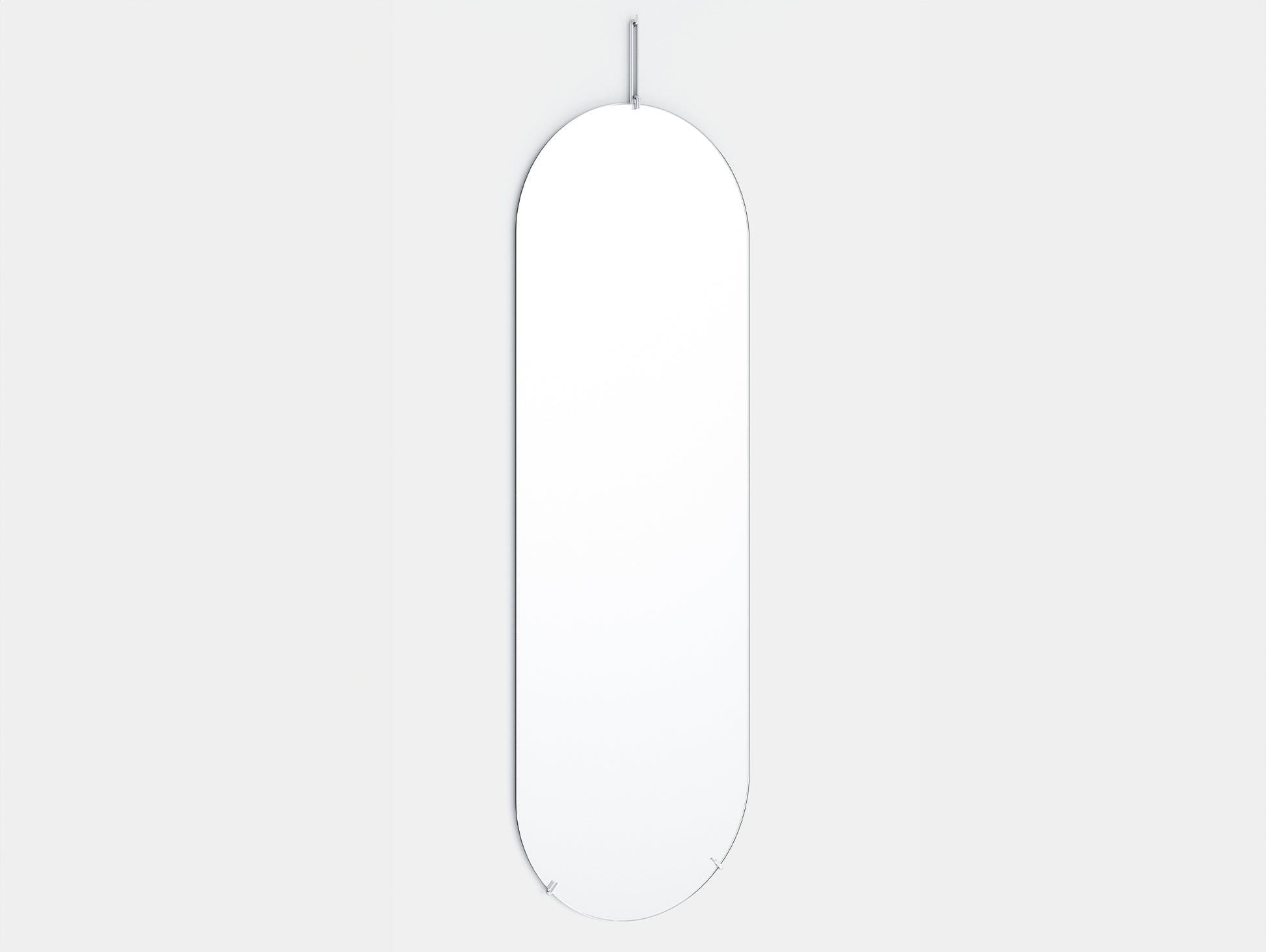 Moebe Tall Wall Mirror - Stainless Steel