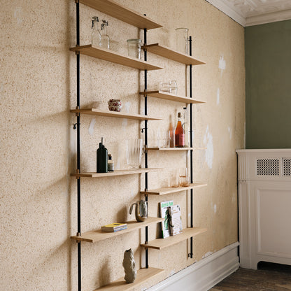 Wall Shelving System Sets (230 cm) by Moebe